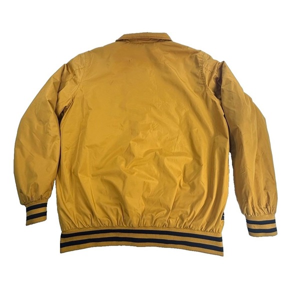 10 Deep Tenth Division Patchwork Varsity Jacket Mens Small Yellow Graphic - Picture 3 of 16